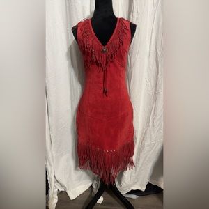 Red Cripple Creek Dress